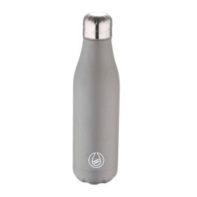 Метална термо бутилка за вода Bergner Walking Anywhere 500 мл сива