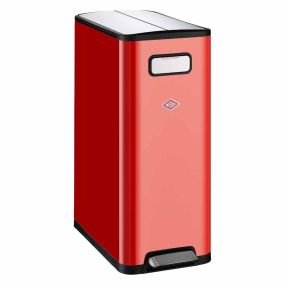 Кош за отпадъци Wesco BigDoubleMaster 2x20 л червен