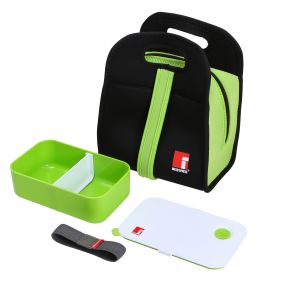 Неопренова чанта + кутия за обяд Bergner Walking Pleasure