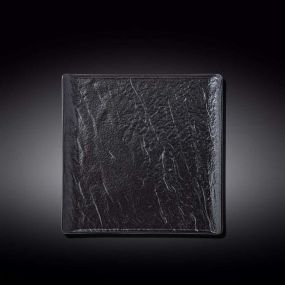 Основна чиния Wilmax SlateStone Black 21.5х21.5 см