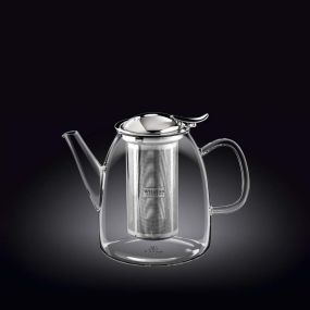 Чайник с цедка Wilmax Thermo Glass 600 мл