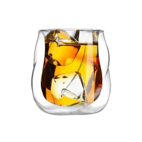 Двустенна чаша за уиски Vialli Design Enzo 320ml