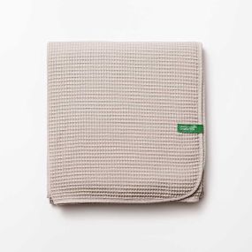 Одеяло Benetton Neutral 140х190 см вафел, бежово