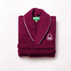 Халат за баня Benetton Rainbow L/XL лилав 