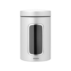 Буркан Brabantia Window Metallic Grey 1.4 л