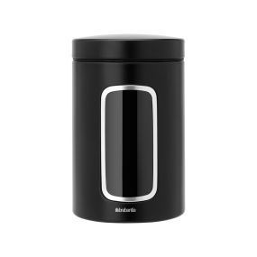 Буркан Brabantia Window Matt Black 1.4 л