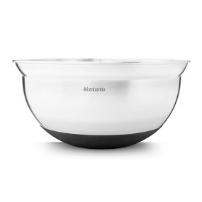 Купа за бъркане Brabantia 3L, Matt Steel / Black