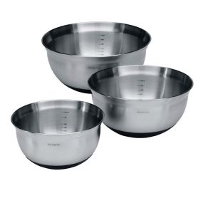 Купи за бъркане комплект Brabantia Matt Steel/Black, 3 броя