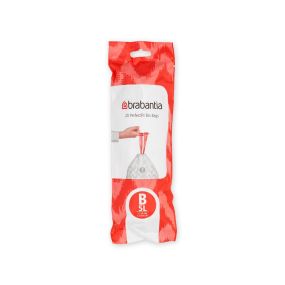 Торба за кош Brabantia Slide/Paper Bin размер B, 5L, 20 броя, ролка