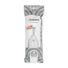 Торба за кош Brabantia Touch/Push/Big Bin размер H, 50-60L, 10 броя