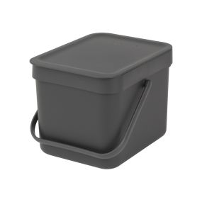 Кош за смет за разделно събиране Brabantia Sort&Go 6L, Grey
