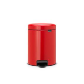Кош за смет с педал Brabantia NewIcon 5L, Passion Red