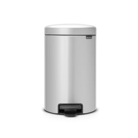 Кош за смет с педал Brabantia NewIcon 12L, Metallic Grey