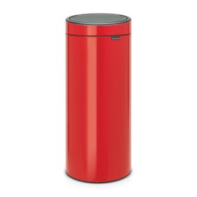 Кош за смет Brabantia Touch Bin New 30L, Passion Red