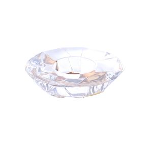 Свещник Bohemia Jihlava Crack Gold H15.2cm