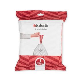 Торба за кош Brabantia  Sort&Go/Bo размер J, 20-25L, 40 броя, пакет