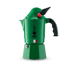 Кафеварка Break Alpina Bialetti 3 чаши зелена