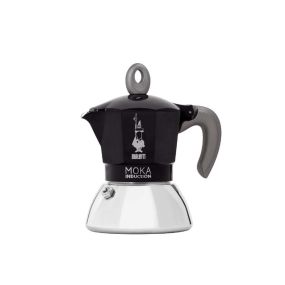 Кафеварка New Moka Bialetti 2 чаши индукционна черна