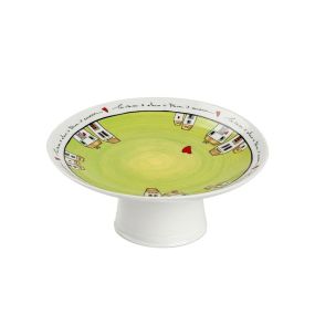 Поставка за торта Egan Le Casette 20х9 см зелена