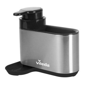 Органайзер за мивка с дозатор Vileda, 17.8х12.7х15.8см