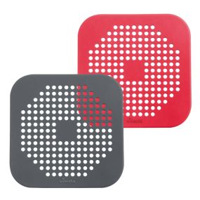 Комплект от 4 броя филтърни цедки за мивка, Vileda 14.5х14.5 см