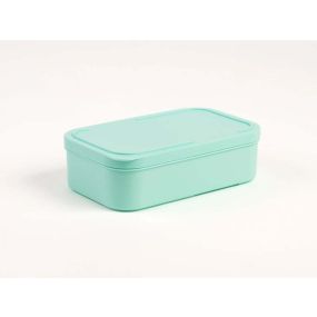 Кутия за храна Polarbox тюркоаз, 19,7х12х6 см