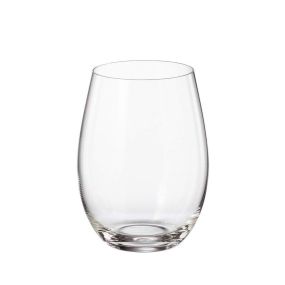Комплект чаши за вода Bohemia Crystal 560 мл 6 броя