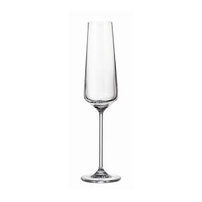 Комплект чаши за шампанско Bohemia Crystal Sora 190 мл 6 броя