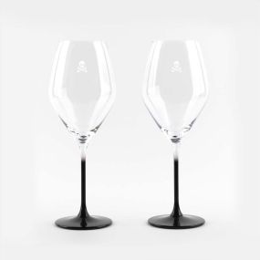Комплект 2 чаши за бяло вино Scalpers Home 390 мл с лого