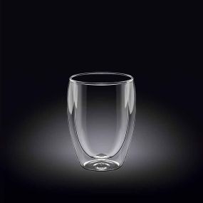 Двустенна чаша за капучино Wilmax Thermo Glass 200 мл