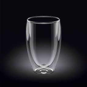 Двустенна чаша за чай Wilmax Thermo Glass 400 мл