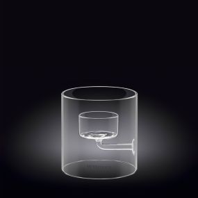 Единичен свещник Wilmax Thermo Glass 9 см