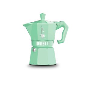 Кафеварка Moka Exclusive Bialetti 6 чаши, зелена