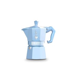 Кафеварка Moka Exclusive Bialetti 3 чаши, светлосиня
