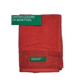 Кърпа за баня Benetton Rainbow 50х90 см червена