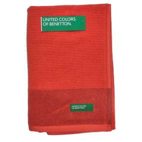 Кърпа за баня Benetton Rainbow 70х140 см червена
