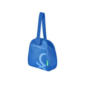 Неопренова чанта за обяд Benetton Rainbow 22.5х14х27см синя 