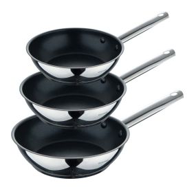 Комплект 3 броя тигани Bergner Gourmet, 20/24/28 см