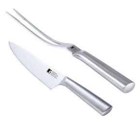 Комплект нож и вилица Bergner BBQ