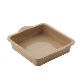 Силиконова форма за торта Judge Silicone, 20х20 см бежова