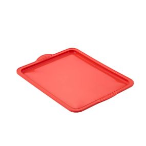 Силиконова тава за печене Judge Silicone, 34x28x1 см червена