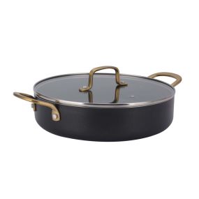 Плитка тенджера Peterhof Diamond 28 cм с капак пресован алуминий