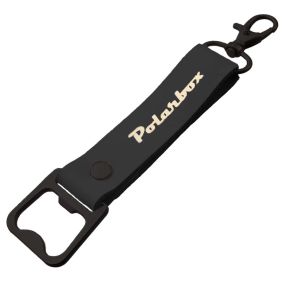 Ключодържател с отварачка за бутилки Polarbox черен