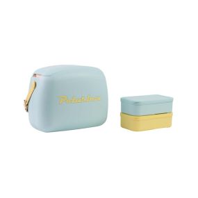 Хладилна кутия и 2 броя кутии за храна Polarbox Pop 6 л светлосиня