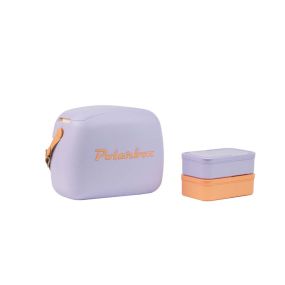 Хладилна кутия и 2 броя кутии за храна Polarbox Pop 6 л лилава