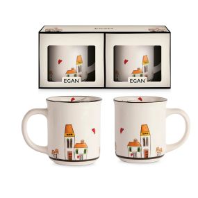 Комплект 2 чаши за чай Egan Le Casette 370 мл