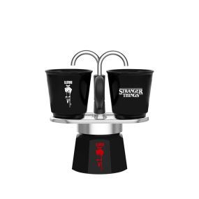 Комплект кафеварка с 2 броя чаши Set Mini Bialetti Stranger Things