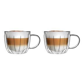 Комплект 2 броя двустенни чаши Vialli Design Tulip 250 мл
