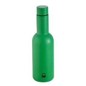 Вакуумна бутилка Benetton Rainbow 550 мл зелена, стомана