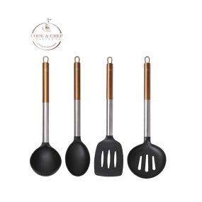 Комплект кухненски прибори Infinity Chefs Copper 4 части